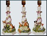 Candlestick Lamp Asst.