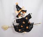 "Corgi Halloween Witch"
